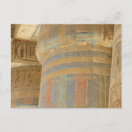 Carte postale du temple égyptien antique