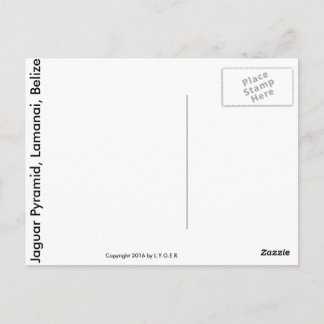 Carte postale du temple Jaguar