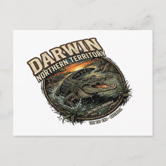 Carte postale du Territoire du Nord de Darwin
