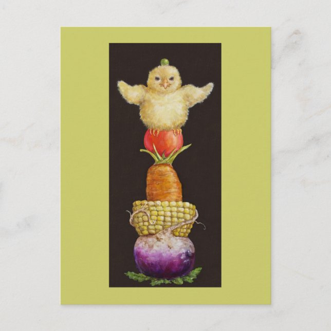 carte postale du totem peep (Devant)