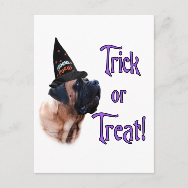 Carte postale du tour de Mastiff Abricot (Devant)