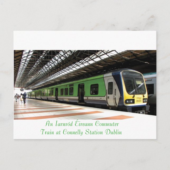 Carte postale du train (Devant)