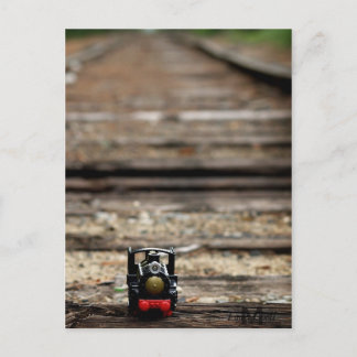 Carte postale du train