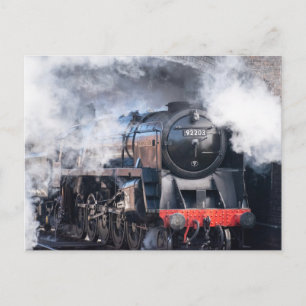 Carte postale du train à vapeur de la North Norfol