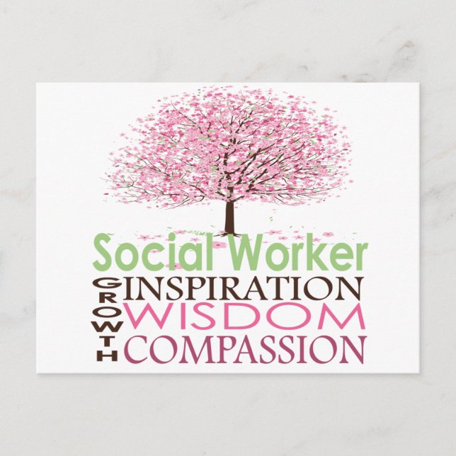 Carte postale du travailleur social (Devant)