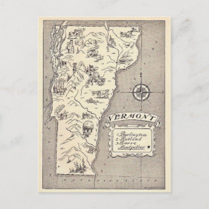 Carte postale du Vermont