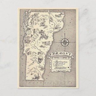 Carte postale du Vermont