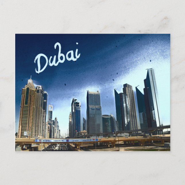Carte postale Dubai (Devant)