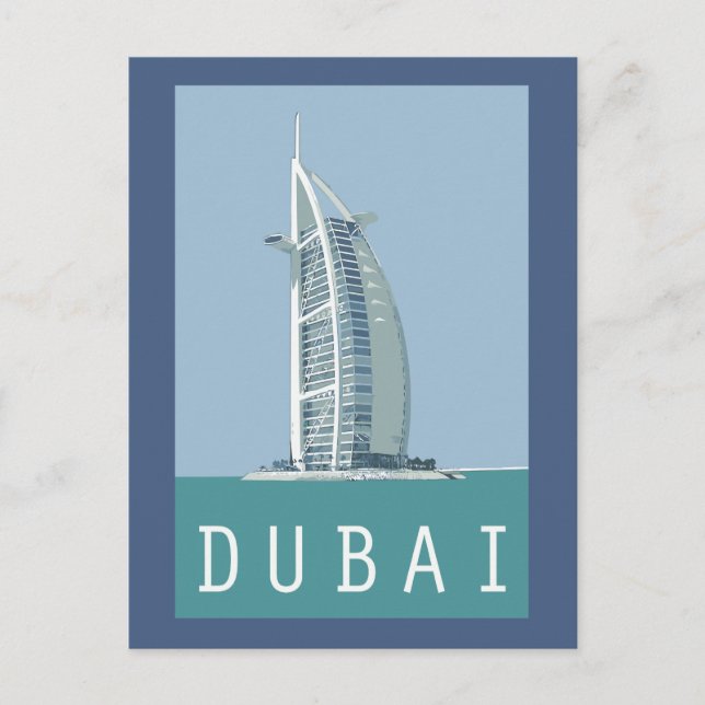 Carte Postale Dubaï Burj al Arab (Devant)