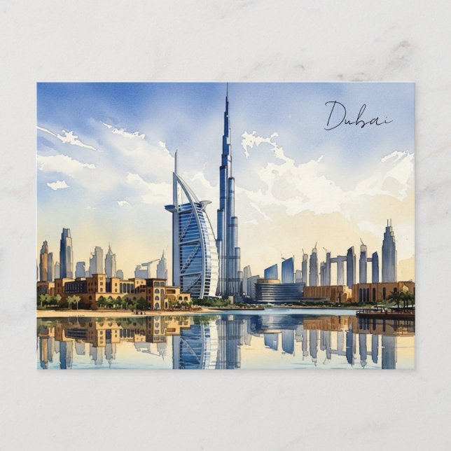 Carte Postale Dubai Cityscape (Devant)