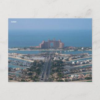 Carte Postale Dubaï EAU Vue sur la Palme