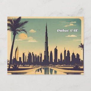 Carte Postale Dubaï, Émirats arabes unis
