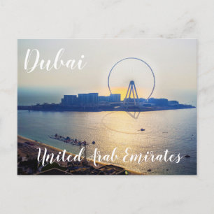 Carte postale Dubai Eye Émirats arabes unis