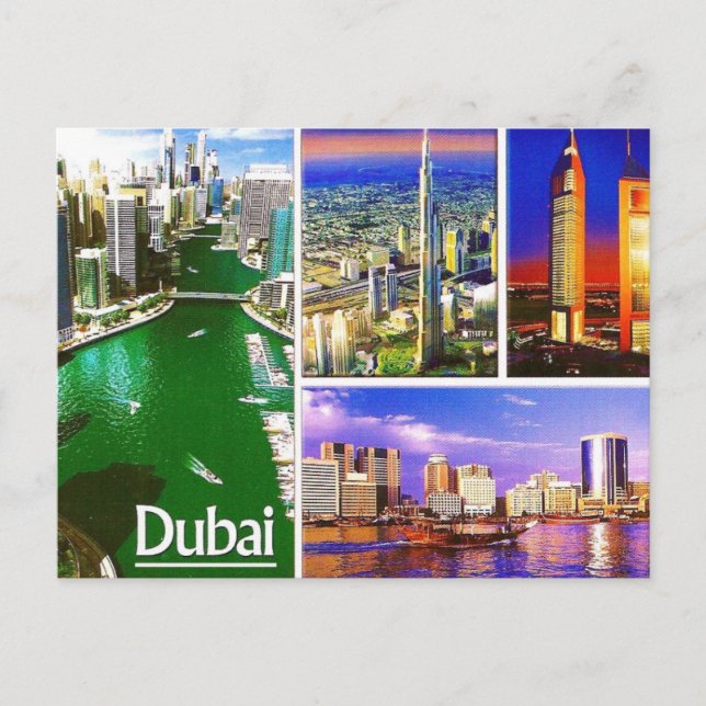 CARTE POSTALE DUBAÏ PAR MOJISOLA A GBADAMOSI OKUBULE (Devant)