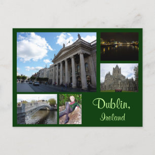 Carte Postale Dublin Collage