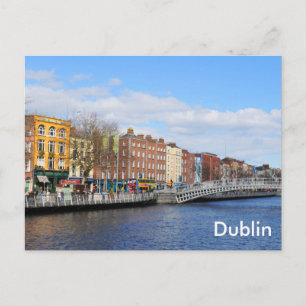 Carte Postale Dublin. Irlande