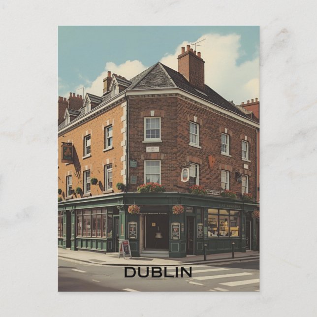 Carte Postale Dublin Irlande (Devant)