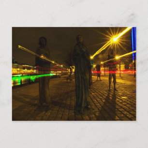Carte Postale Dublin la nuit