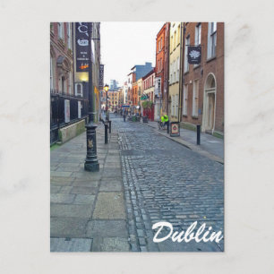 Carte Postale Dublin Street