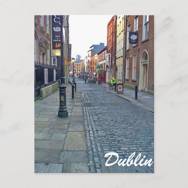 Carte Postale Dublin Street (Devant)