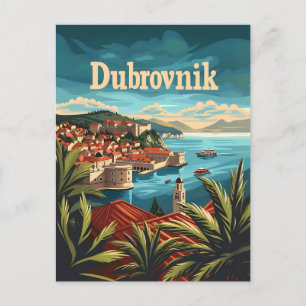 Carte Postale Dubrovnik Croatie