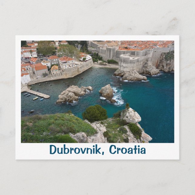 Carte Postale Dubrovnik from Above (Devant)