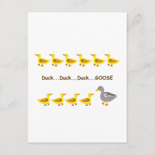 Carte Postale Duck Duck Goose