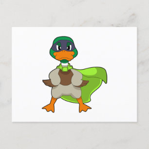 Carte Postale Duck Hero Cape