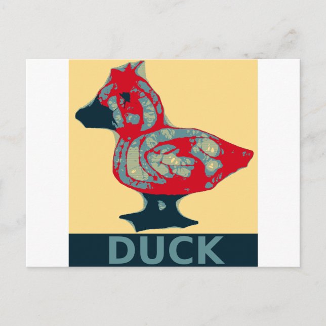 Carte Postale Duck Hope (Devant)