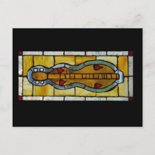 Carte Postale Dulcimer de montagne - Verre tendu