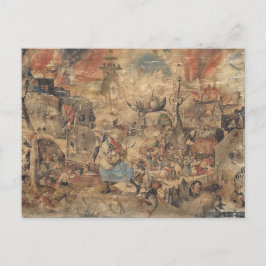 Carte Postale Dulle Griet (Mad Meg) par Pieter Bruegel
