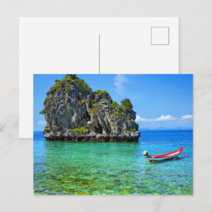 Carte postale d'un appartement moderne avec vue su