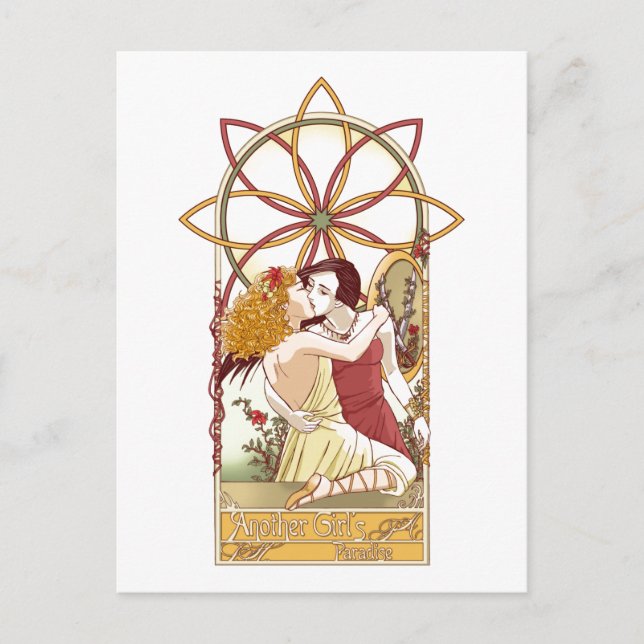 Carte postale d'un autre paradis de filles (Devant)