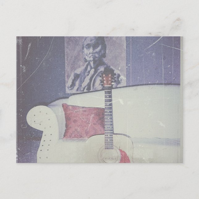 Carte postale d'un salon cosy (Devant)