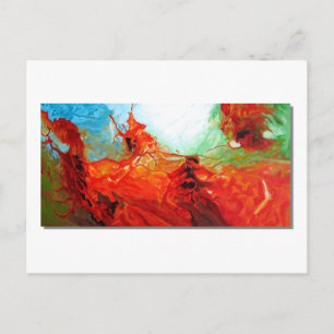 Carte Postale Dune Art - Art Abstrait original Décor Moderne