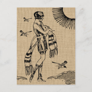 Carte postale d'une journée à la plage