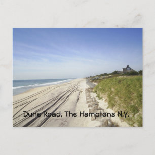 Carte Postale Dune Road, The Hamptons N.Y.