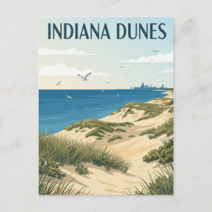 Carte Postale Dunes de l'Indiana