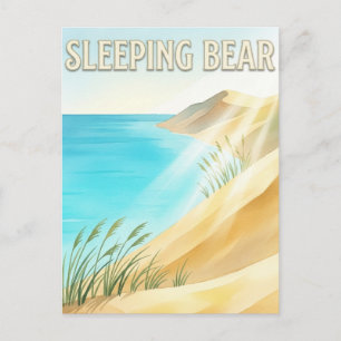 Carte Postale Dunes de Sleeping Bear