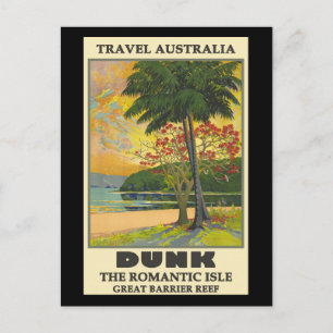 Carte Postale Dunk, Australie
