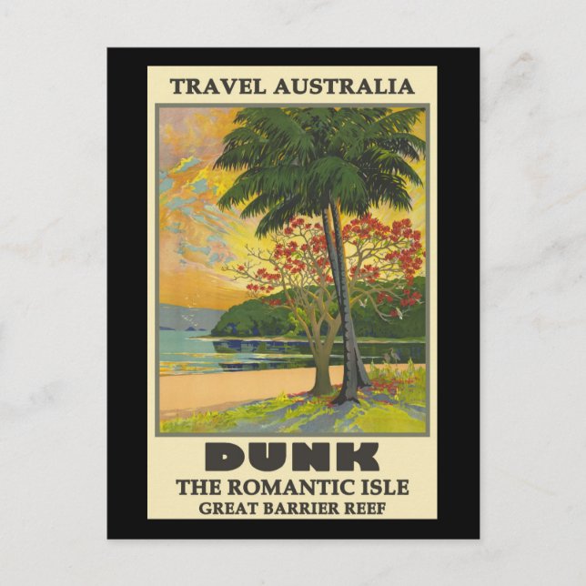 Carte Postale Dunk, Australie (Devant)