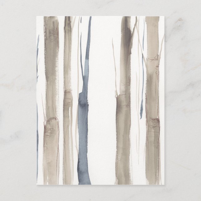Carte Postale Duo Tone Trees II (Devant)