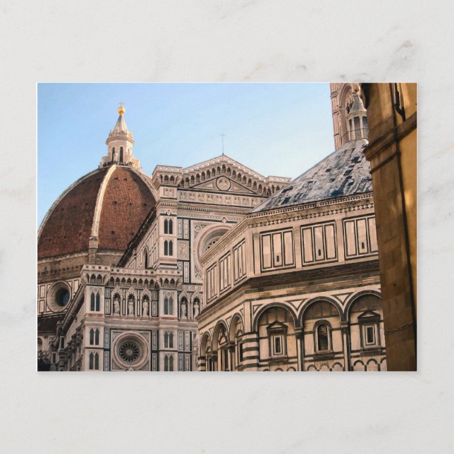 Carte Postale Duomo de Firenze - Baptistry (Devant)