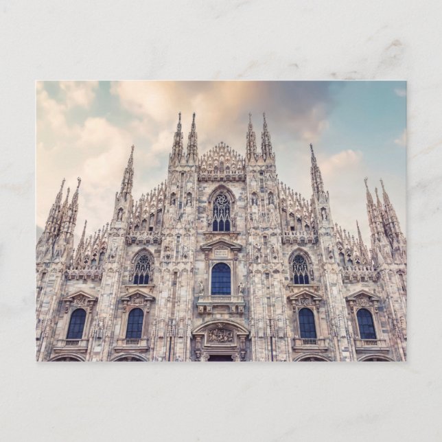 Carte Postale Duomo di Milano (Devant)