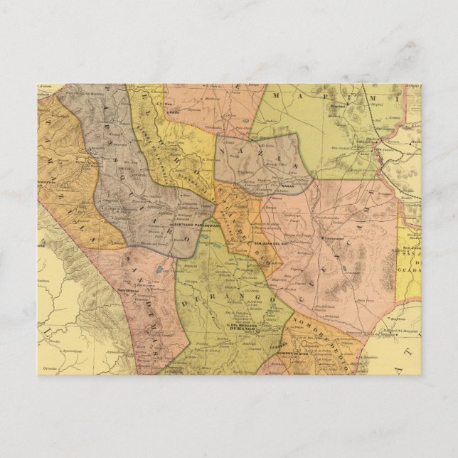 Carte Postale Durango (Devant)