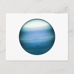 Carte Postale ~~ d'URANUS de PLANÈTE (système solaire)