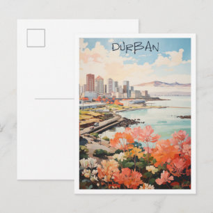 Carte Postale Durban Afrique du Sud Voyage Esthétique