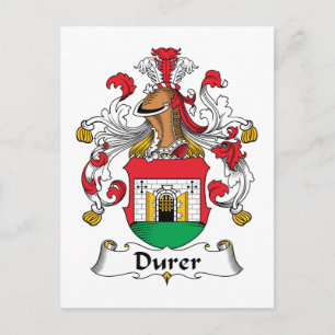 Carte Postale Durer Family Crest