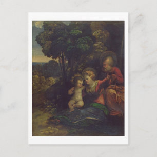 Carte Postale During the Flight into Egypt, c.1510-12 (oil