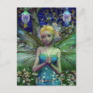 Carte Postale Dusage de libellules